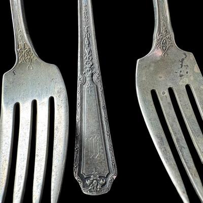 Marked Sterling Silver Flatware Assortment [1542g]