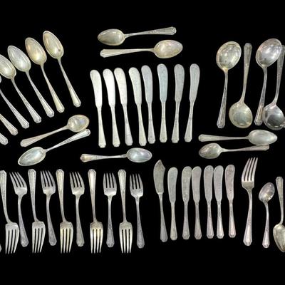 Marked Sterling Silver Flatware Assortment [1542g]