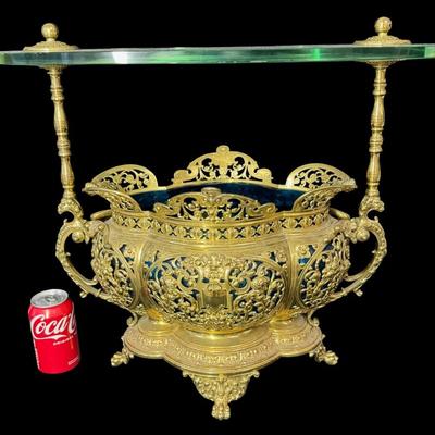 Victorian Centerpiece Bowl Accent Table