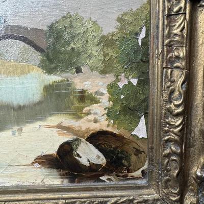 Frederick G. Colman Oil on Canvas