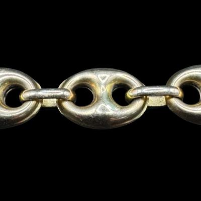 Stamped 14K Gold Gucci Link Bracelet [8.49g]