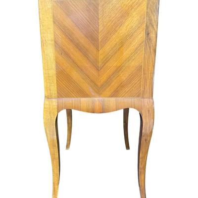 Pair of Louis XV Style Marble Top Bedside Tables