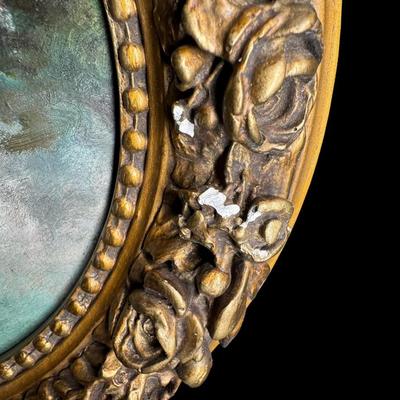 Attributed to Hans Zatzka Oil on Canvas