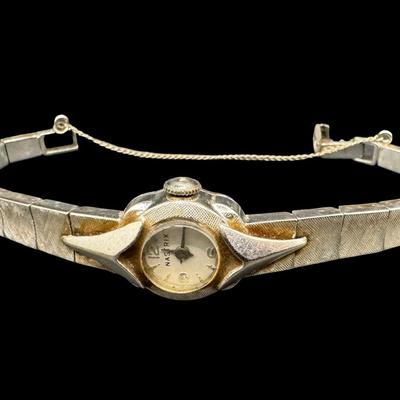 Ladies Watch Vintage Nastrix Stamped 14K Gold