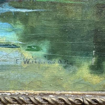 Painting E. Wilkinson Oil on Canvas