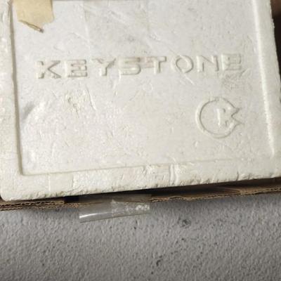 Sale Photo Thumbnail #176: Keystone zoom in Styrofoam and a Kodak Brownie in case