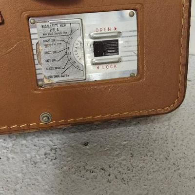 Sale Photo Thumbnail #169: Keystone zoom in Styrofoam and a Kodak Brownie in case