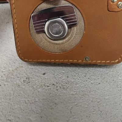 Sale Photo Thumbnail #170: Keystone zoom in Styrofoam and a Kodak Brownie in case