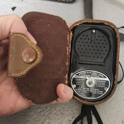 Sale Photo Thumbnail #209: Pair of old video cameras, Colt 84 and a gaf Anscomatic st/90 as well as a few old accessories