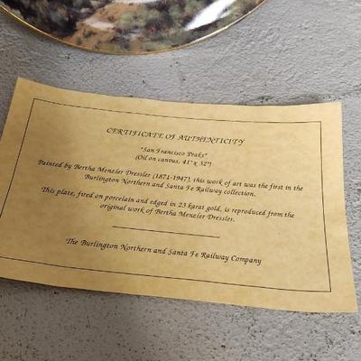 Sale Photo Thumbnail #280: Misc plates, bowls trivet and a sweet little precious moments