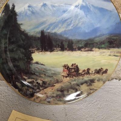 Sale Photo Thumbnail #279: Misc plates, bowls trivet and a sweet little precious moments