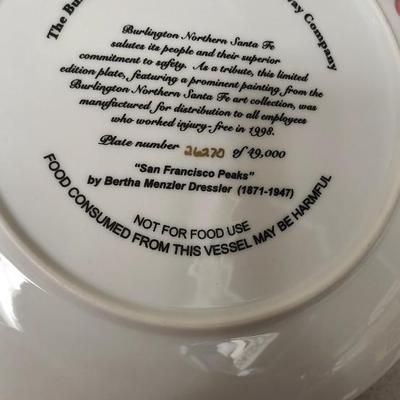 Sale Photo Thumbnail #281: Misc plates, bowls trivet and a sweet little precious moments