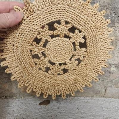 Sale Photo Thumbnail #282: Misc plates, bowls trivet and a sweet little precious moments