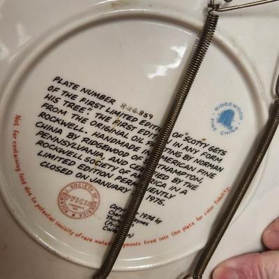 Sale Photo Thumbnail #277: Misc plates, bowls trivet and a sweet little precious moments