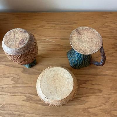 Beautifully Detailed Maud Boleman Pottery (O-BC)