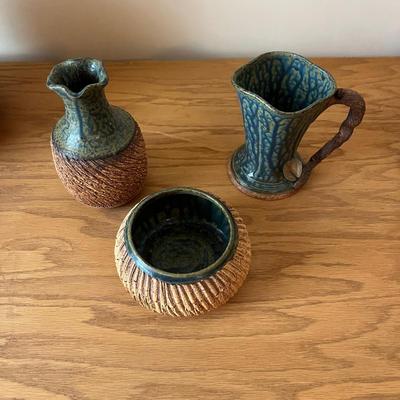 Beautifully Detailed Maud Boleman Pottery (O-BC)