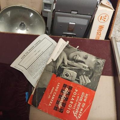 Sale Photo Thumbnail #317: Polaroid 250, The 800 and a really cool model 80