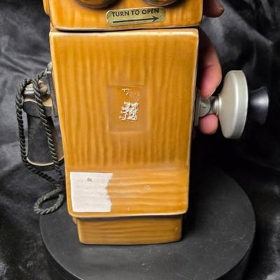 Vintage Jim Beam Wall Telephone Decanter – 1970s Commemorative