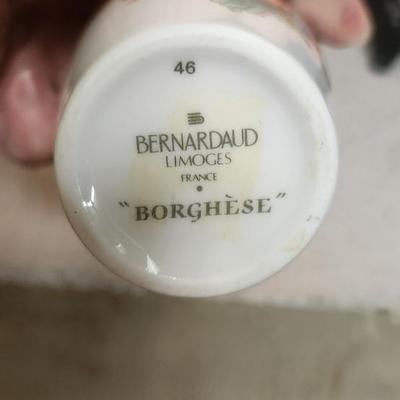 Sale Photo Thumbnail #367: Frederick Cooper Foo Lion Dog Lamp and 2 pieces of Bernardaud Limoges Borghese