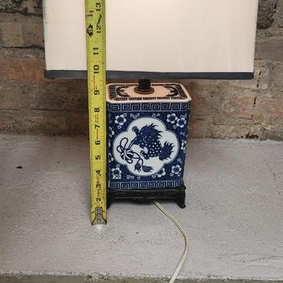 Sale Photo Thumbnail #373: Frederick Cooper Foo Lion Dog Lamp and 2 pieces of Bernardaud Limoges Borghese