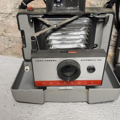 Sale Photo Thumbnail #392: 4 Polaroids Models 104. 220, 340 and 440