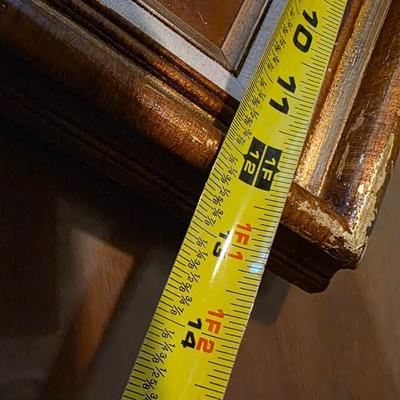 Vintage “Angra” Signed Floral Basket Oil Painting – Heavy Impasto Still Life in Gilt Frame (c. 1960s–1980s)