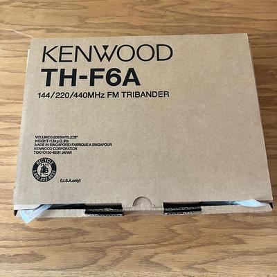 Kenwood TH-F6A Radio Tribander Transceiver (O-BC)