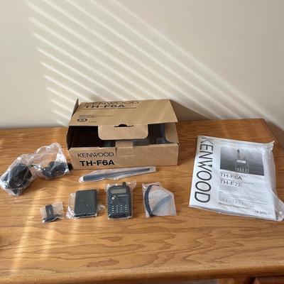 Kenwood TH-F6A Radio Tribander Transceiver (O-BC)