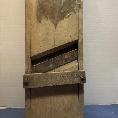 Large Antique Cabbage Slicer