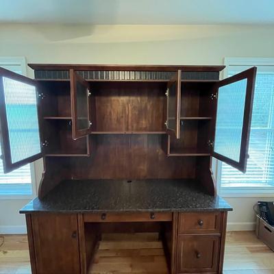 Office Desk with Hutch Top (O-BC)
