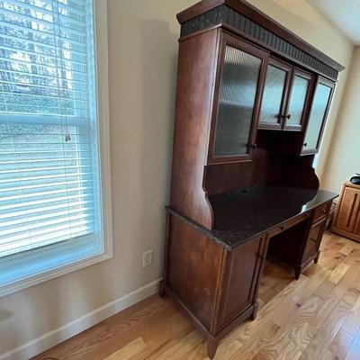 Office Desk with Hutch Top (O-BC)