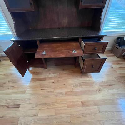 Office Desk with Hutch Top (O-BC)
