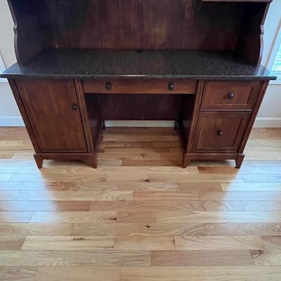 Office Desk with Hutch Top (O-BC)