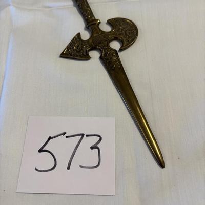 Brass Letter Opener