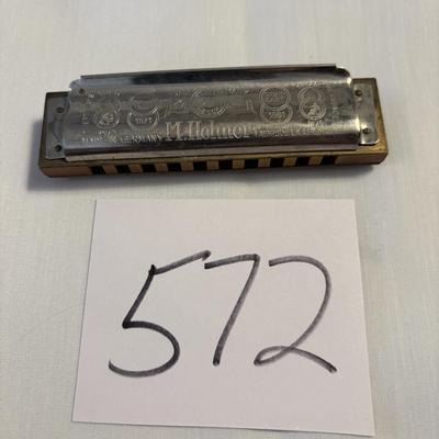 Vintage M. Hohner Marine Band Harmonica