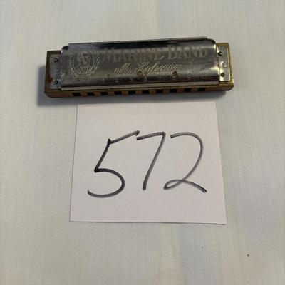 Vintage M. Hohner Marine Band Harmonica