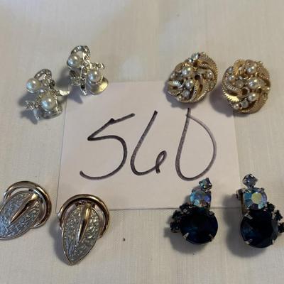 Clip on Earring Lot
