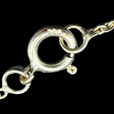 Sale Photo Thumbnail #321: [3.77g] This features an amethyst and diamond accent infinity pendant, on a classic cable chain. Both pieces have a gold vermeil wash. Length of chain: 18”L. [JP]