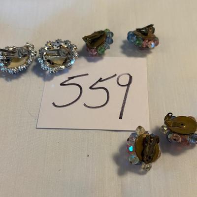 Clip on Earring Lot