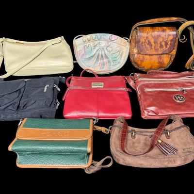 Sale Photo Thumbnail #353: Includes Nine West, Relic, XOXO, Esprit, and more. Total of eight pieces. Age related wear. Pre-auction estimate: $50-$100. [JP]