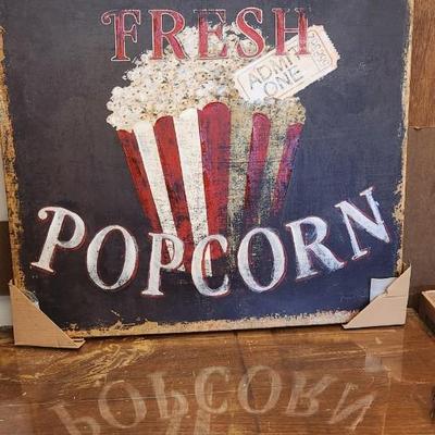 Sale Photo Thumbnail #544: Large canvas print featuring Fresh Popcorn