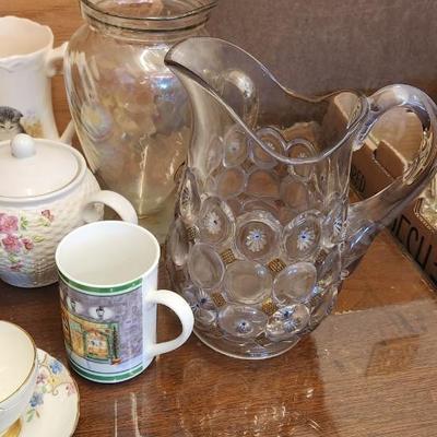 Sale Photo Thumbnail #564: Large lot of pitchers etc...some are chippy