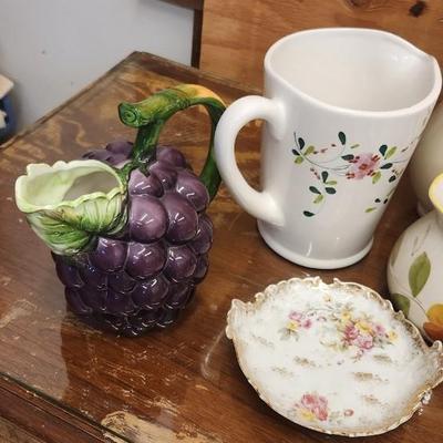 Sale Photo Thumbnail #560: Large lot of pitchers etc...some are chippy