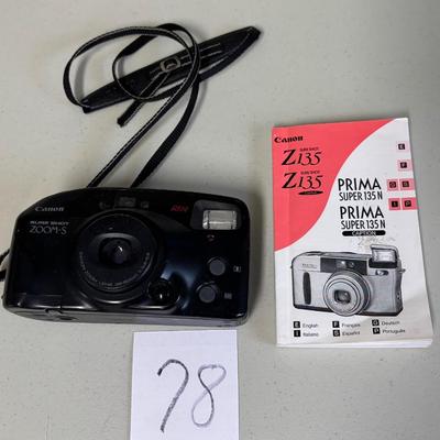 Canon Sure Shot Zoom S Camera