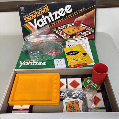Yahtzee Game