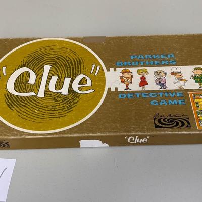 Vintage Clue Game