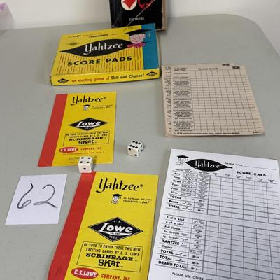Yahtzee Game Pieces