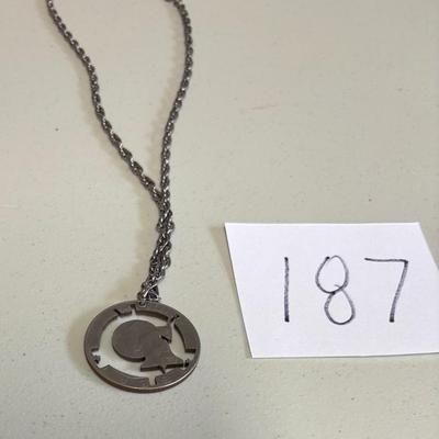 One Dollar Coin Necklace