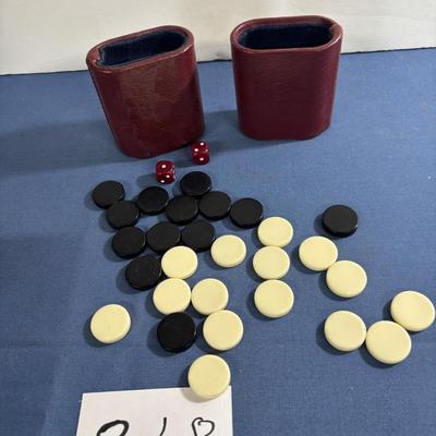 Backgammon Game Pieces