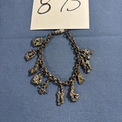 Vintage Ten Commandment Bracelet